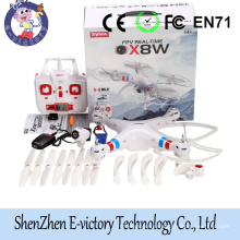 Wholesale quadcopter kids toy FPV 2.4G 6 Axis Gyro WIFI RC drone syma x8w